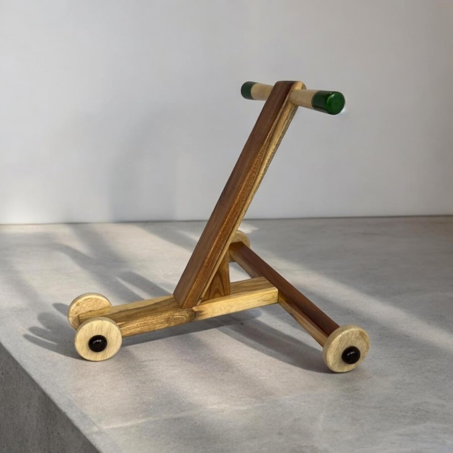 Klevina Wooden Baby Walker | Eco-Friendly, Safe & Stable Infant Walker